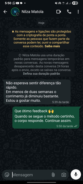 Depoimento real de leitora 2 do ebook Saúde Íntima Sem Segredos